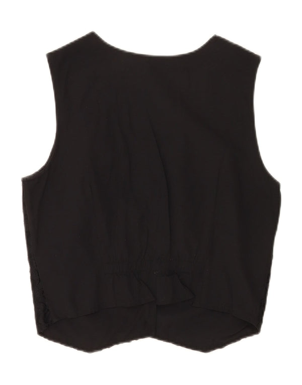 Arizona damevest EU 38 Medium Black Floral Viscose