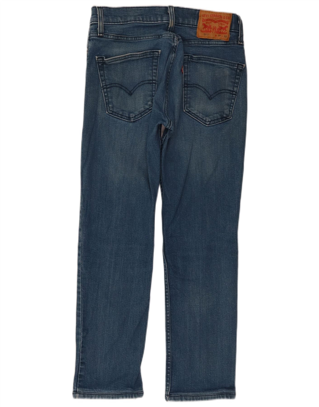 Levi's Herre 511 Slim Jeans W30 L26 Blå Bomuld