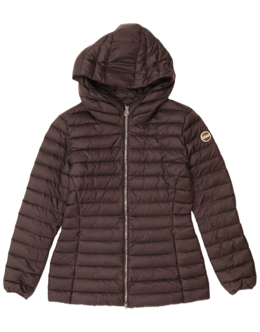 COLMAR Polstret hættejakke til kvinder IT 44 Medium Sort polyamid