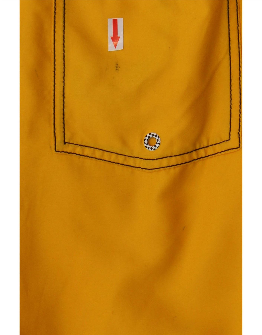 Vans Badeshorts til mænd Small Yellow Colourblock Polyester