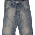 JACK & JONES Denimshorts til mænd Large W34 Blå