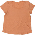 EDDIE BAUER Womens T-Shirt Top UK 16 Large Orange Cotton Vintage Eddie Bauer and Second-Hand Eddie Bauer from Messina Hembry 