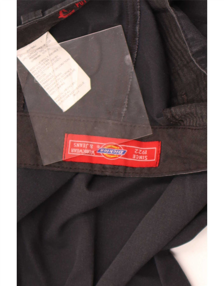 Dickies Straight Chino-bukser til mænd W36 L34 Sort polyester
