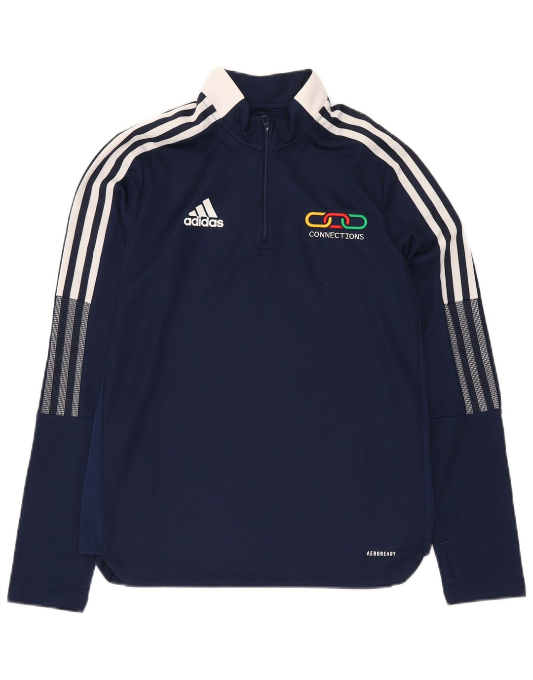 ADIDAS Aeroready Graphic Pullover Træningsdragt Top 13-14 år Navy Blue