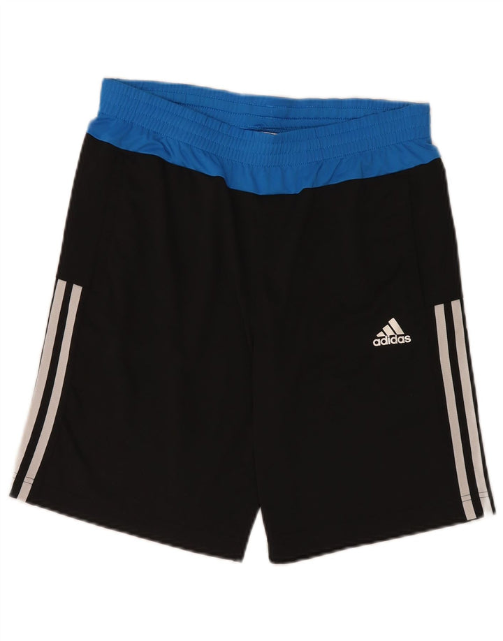 Adidas Boys Climalite Sportshorts 13-14 år Sort Colourblock Polyester