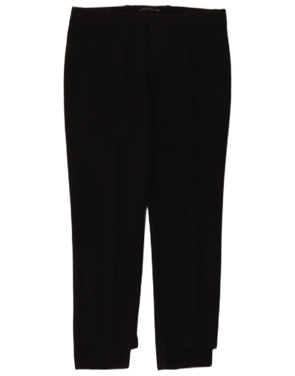 Zara Dame Slim Chino Bukser EU 36 XS W26 L26 Sort