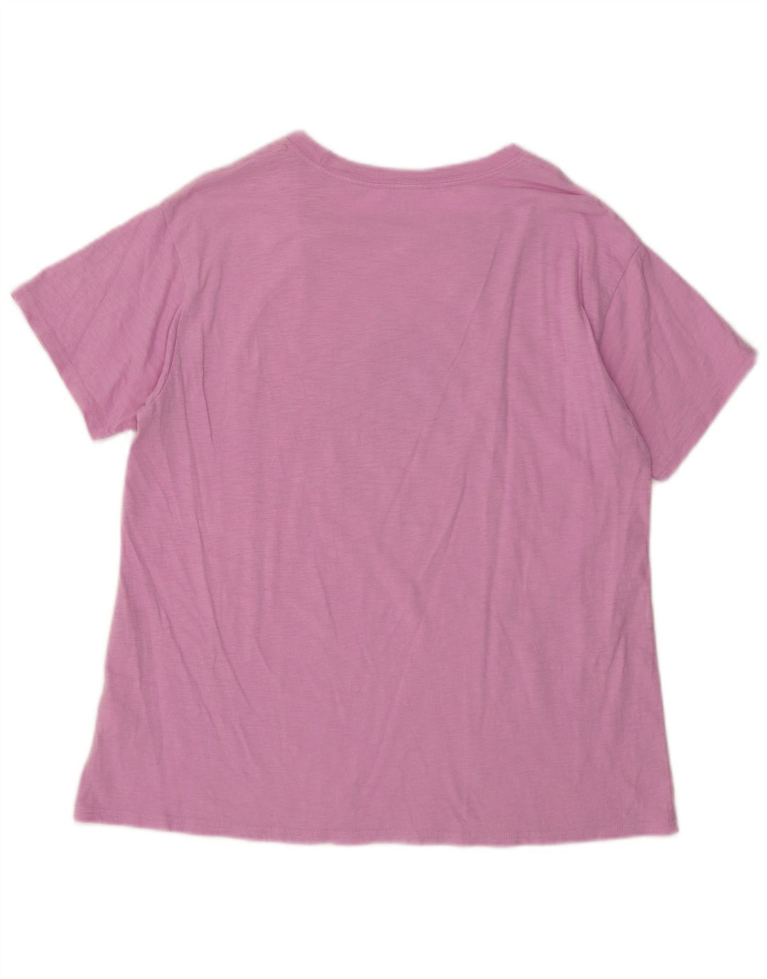J. Crew Grafisk T-shirt top til kvinder UK 12 Medium Pink Bomuld