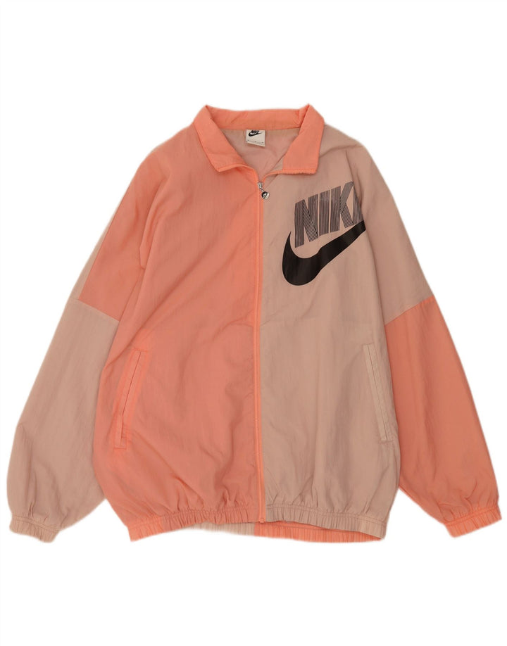 Nike Herre Grafisk Oversized træningsdragt Topjakke Medium Pink Colourblock