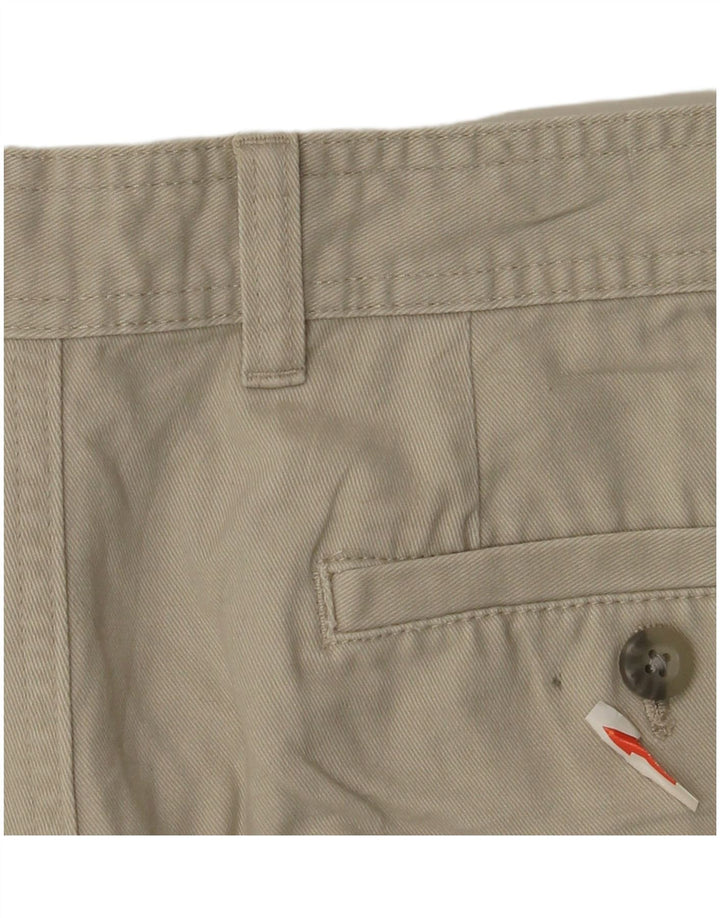 Eddie Bauer Chino Shorts til mænd W32 mellemgrå bomuld