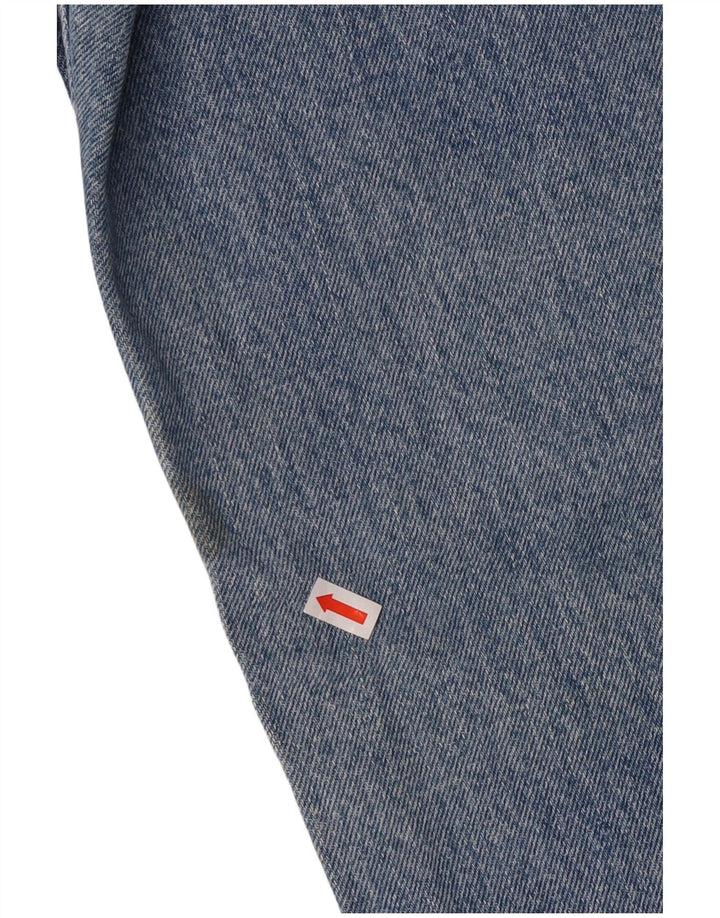 Levi's Womens 565 Højtaljede jeans med brede ben US 9 Medium W28 L31 Blue Classic