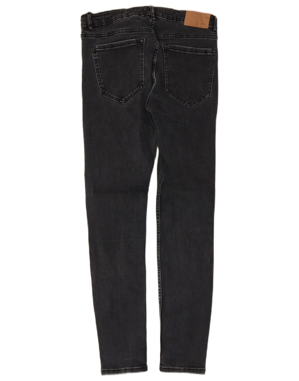 Zara Dame Skinny Jeans EU 40 Medium W30 L27 Grå Bomuld