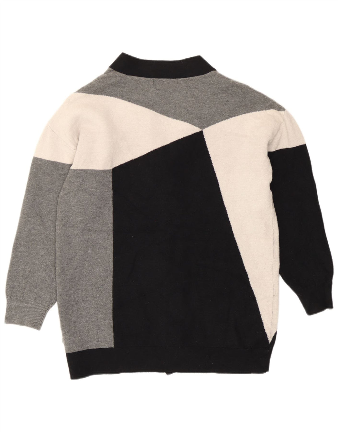 Marks & Spencer Dame Cardigan Sweater UK 14 Medium Flerfarvet