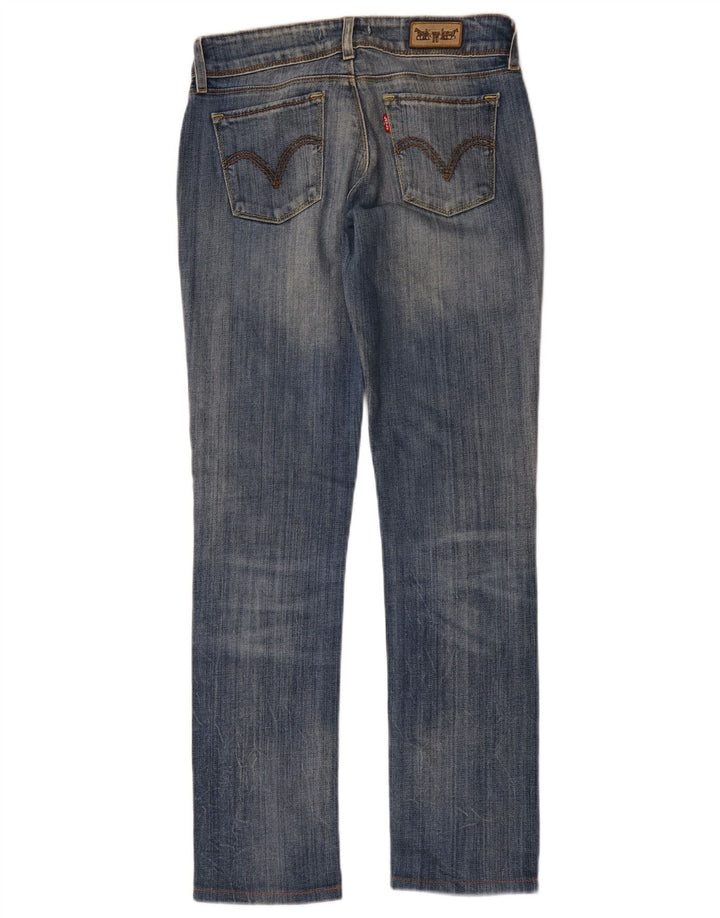 Levi's Dame 571 Slim Jeans W29 L30 Blå Bomuld