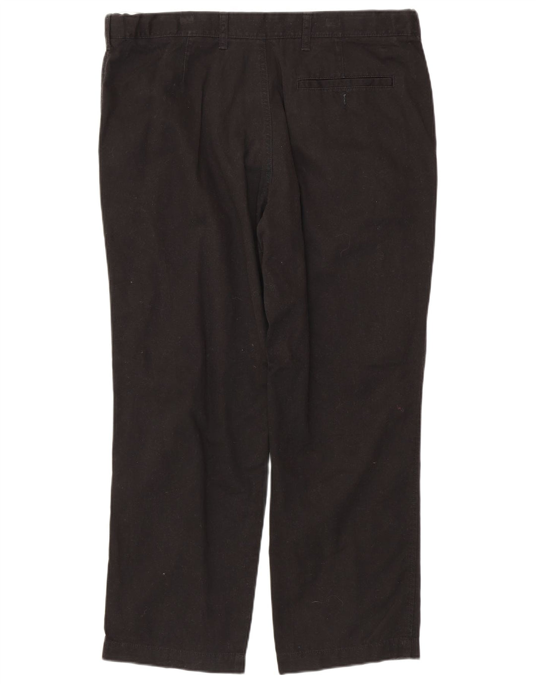 MARKS & SPENCER Herre Regular Fit Straight Chino Bukser W38 L29 Sort