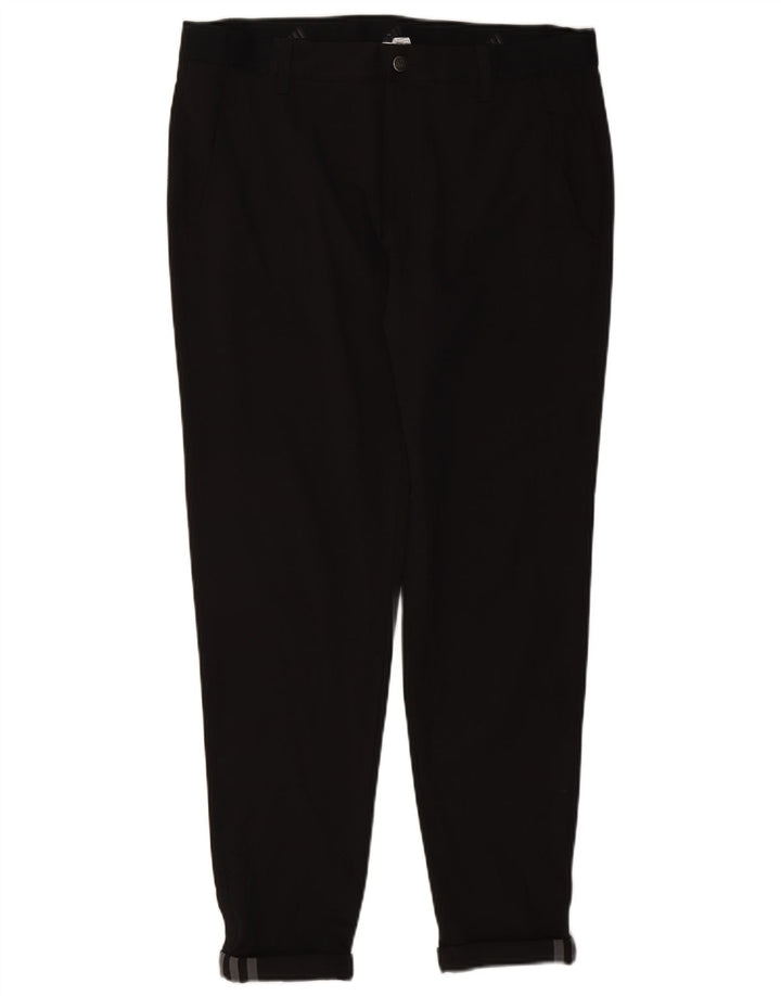 Adidas Herre Slim Chino Bukser W34 L29 Sort Polyester