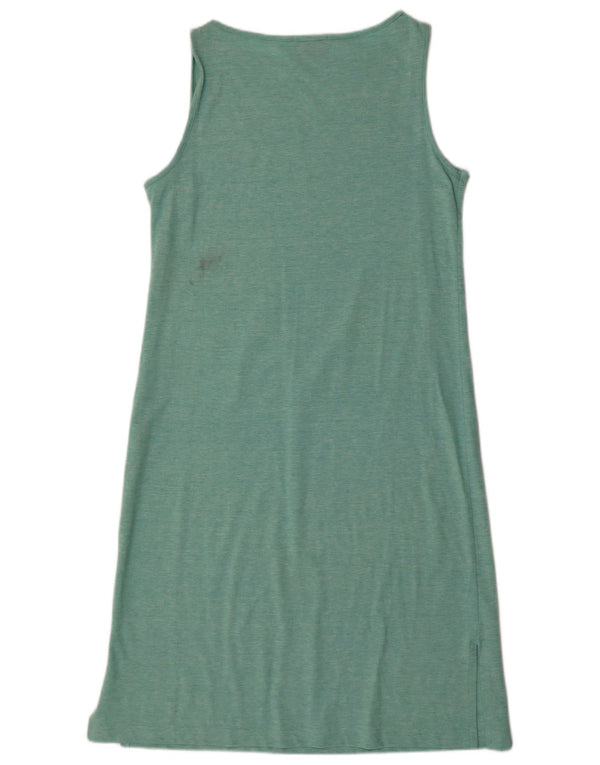 Sergio Tacchini Dame T-Shirt Kjole IT 46 Stor turkis Flecked
