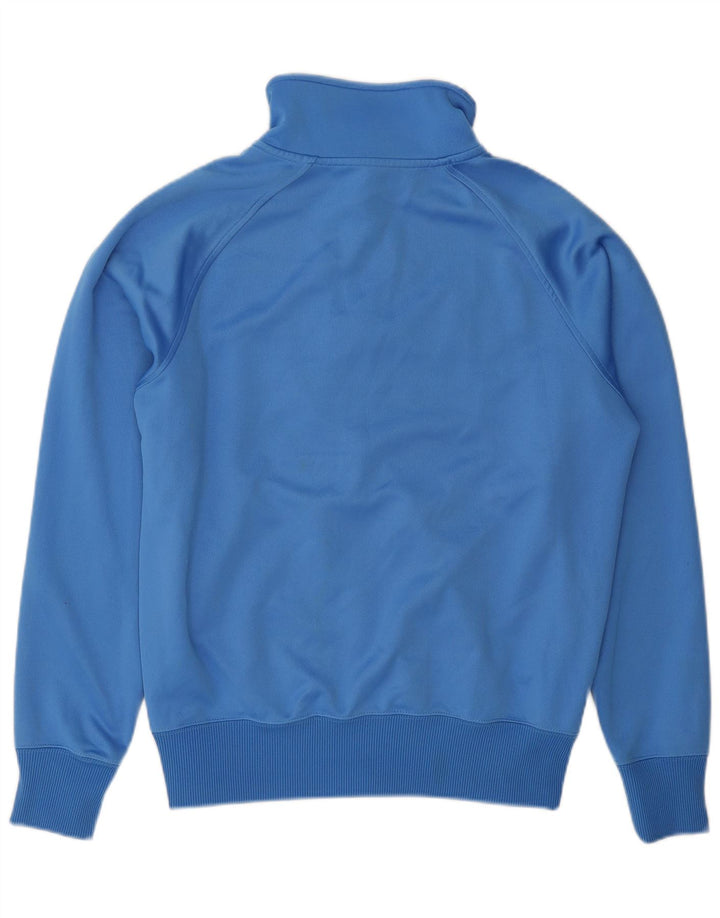 NIKE Mens Tracksuit Top Jacket Medium Blue Colourblock Polyester