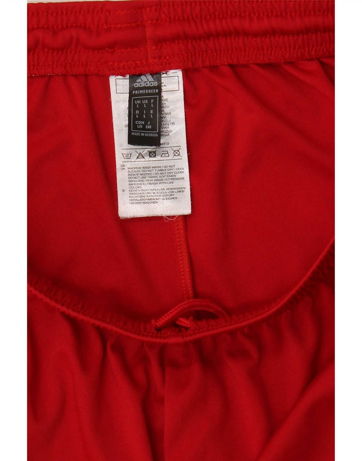 Adidas Aeroready Sportsshorts til mænd store røde polyester