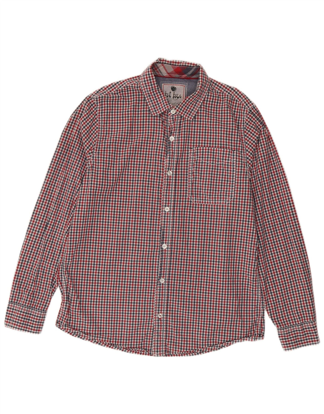 Fat Face Herreskjorte XL Flerfarvet Gingham Bomuld