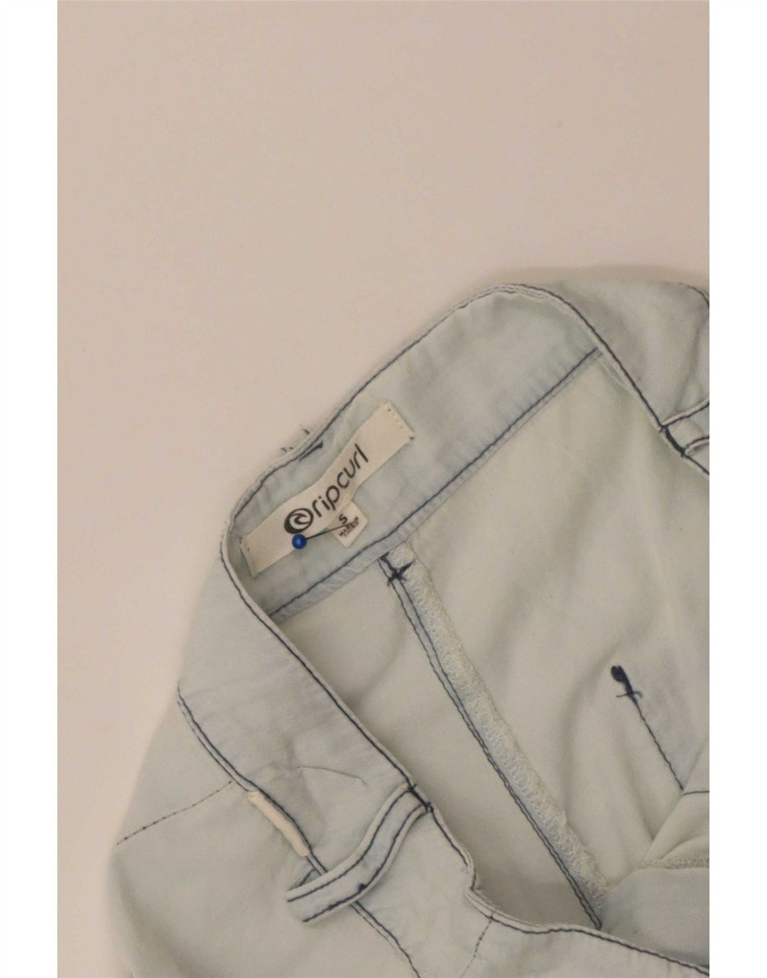 Rip Curl Kvinders Brede Ben Cropped Bukser Små W28 L23 Blå