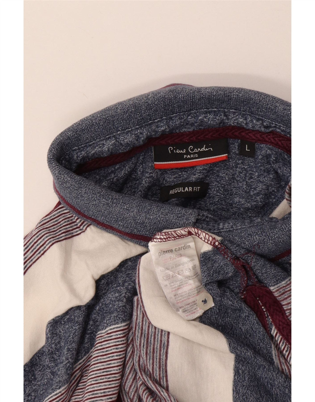 Pierre Cardin Herre Regular Fit Polo Shirt Stor Flerfarvet Stribet