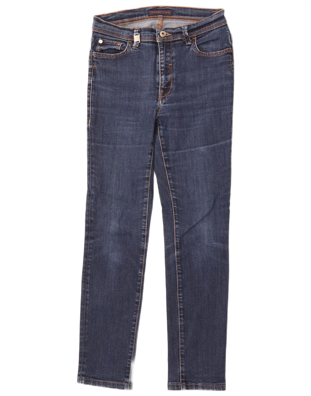 Trussardi Dame Slim Jeans W28 L28 Blå