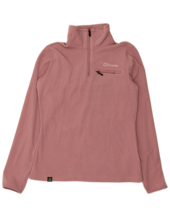 Berghaus Dame Fleece Jumper UK 10 Lille Pink Polyester