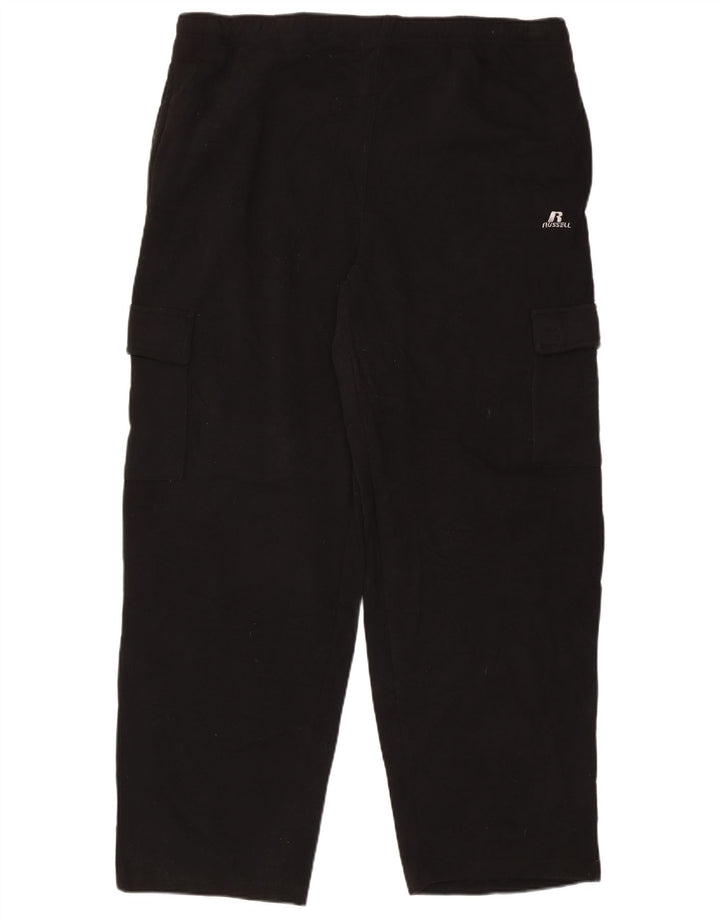 RUSSELL ATHLETIC Herre Cargo Træningsdragt Bukser 2XL Sort Polyester