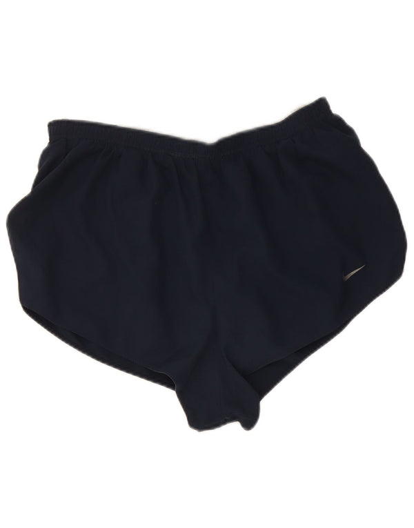 Adidas Dame Dri Fit Sport Shorts UK 16 Large Navy Blue