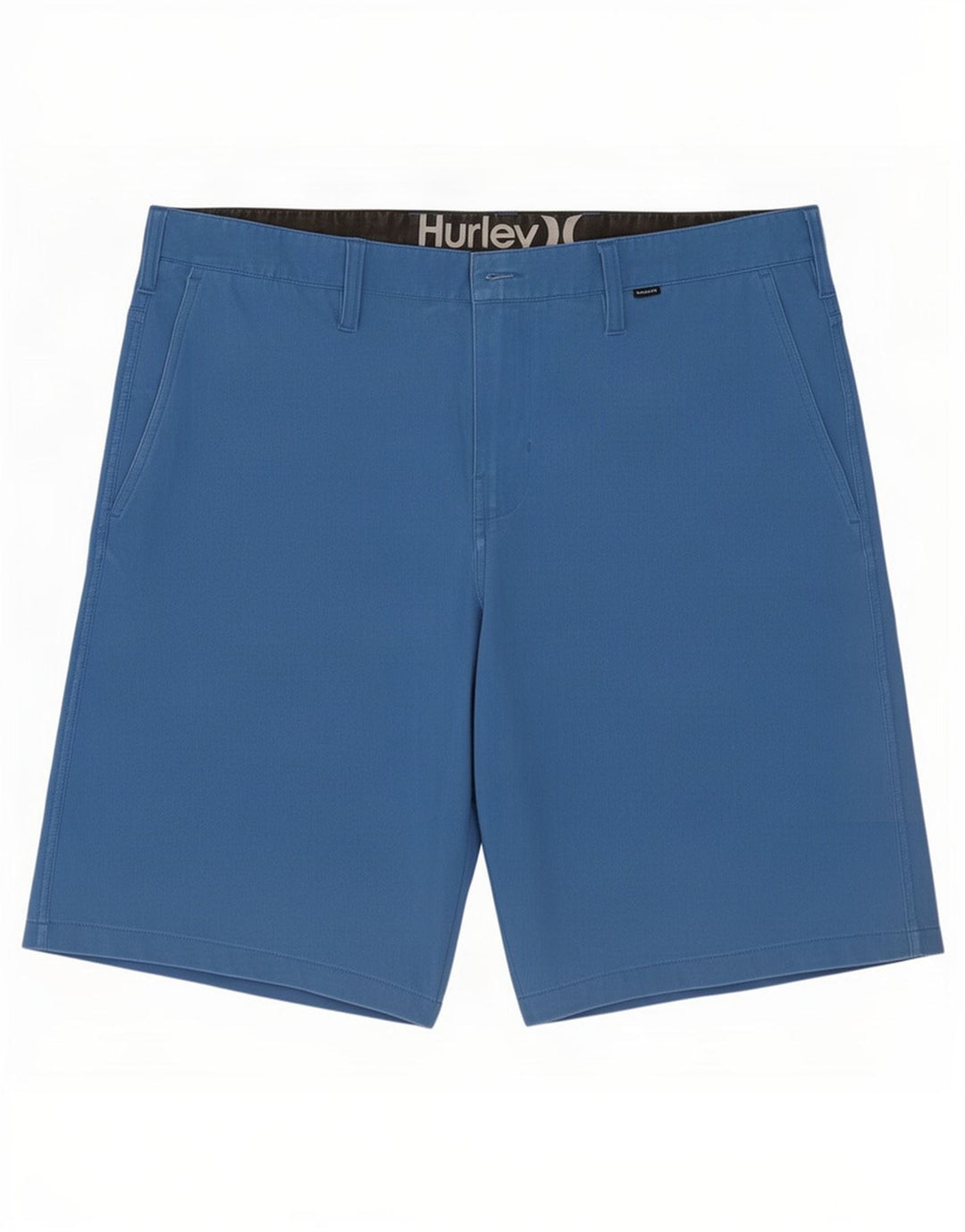 Hurley Herre Chino Shorts Large W36 Blå Polyester