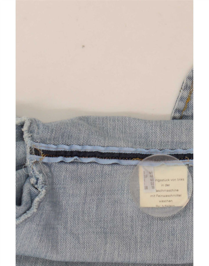 Antonette Dame denimjakke UK 18 XL Blå Bomuld