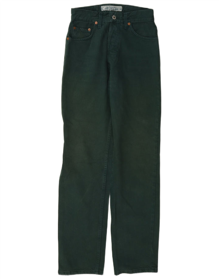 Mustang Straight Jeans til mænd W27 L32 Grøn bomuld