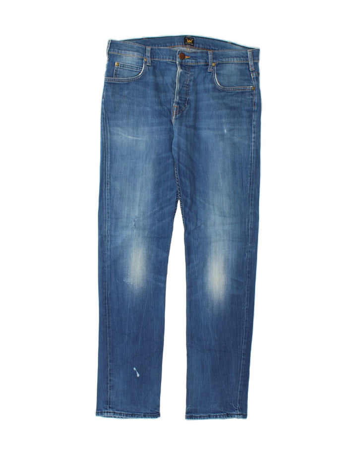 LEE Womens Powell Slim Jeans W36 L34 Blue Cotton Vintage Lee and Second-Hand Lee from Messina Hembry 