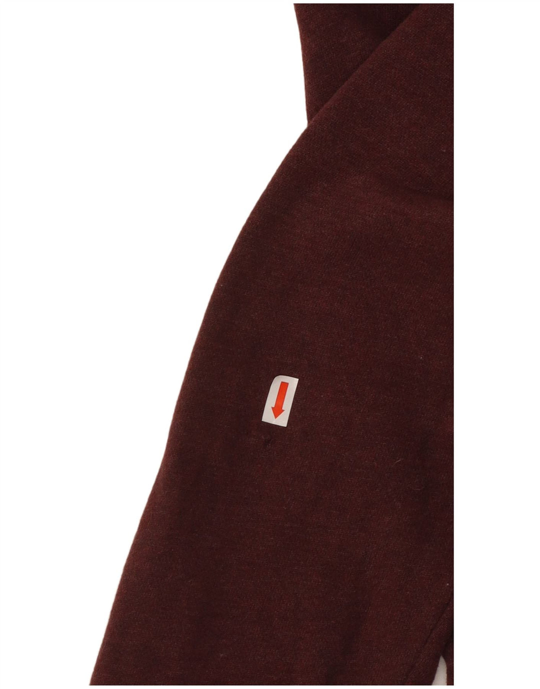 FAT FACE Dame-hættetrøje med lynlås UK 10 Small Maroon