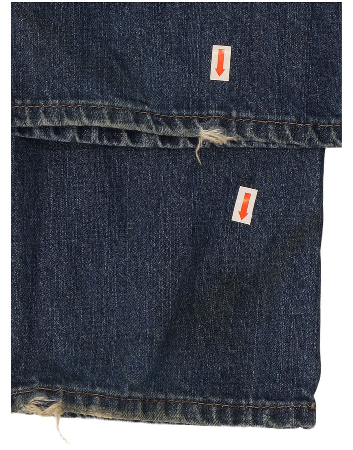 Calvin Klein Herre Bootcut Jeans W31 L32 Blå Bomuld