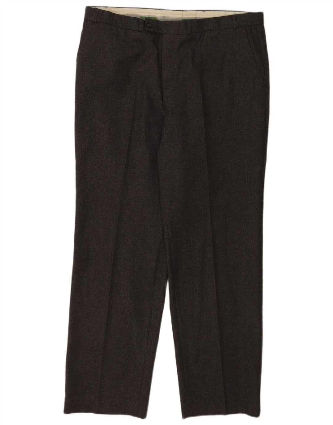 C&A Herre Canda Regular Casual Bukser W40 L31 Grå Ny Uld