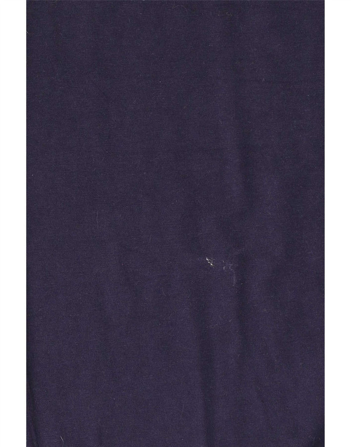 Puma Herre grafisk T-shirt Top Medium Marineblå Bomuld