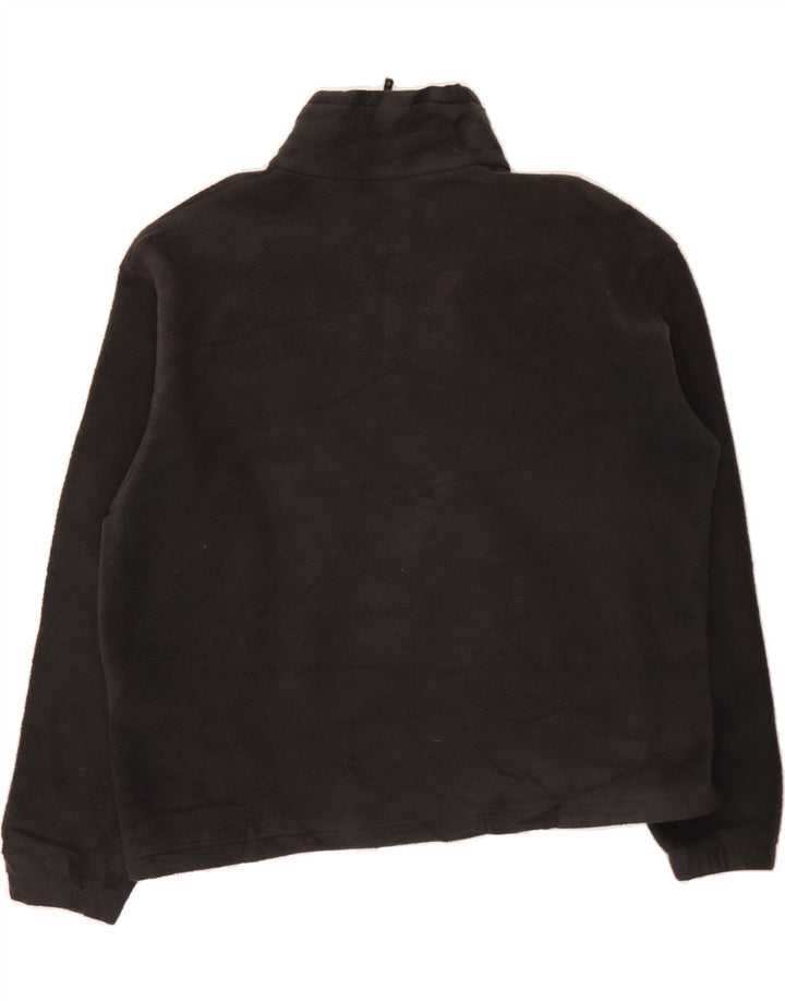 COLUMBIA Womens Fleece Jacket UK 18 XL Black Polyester Vintage Columbia and Second-Hand Columbia from Messina Hembry 