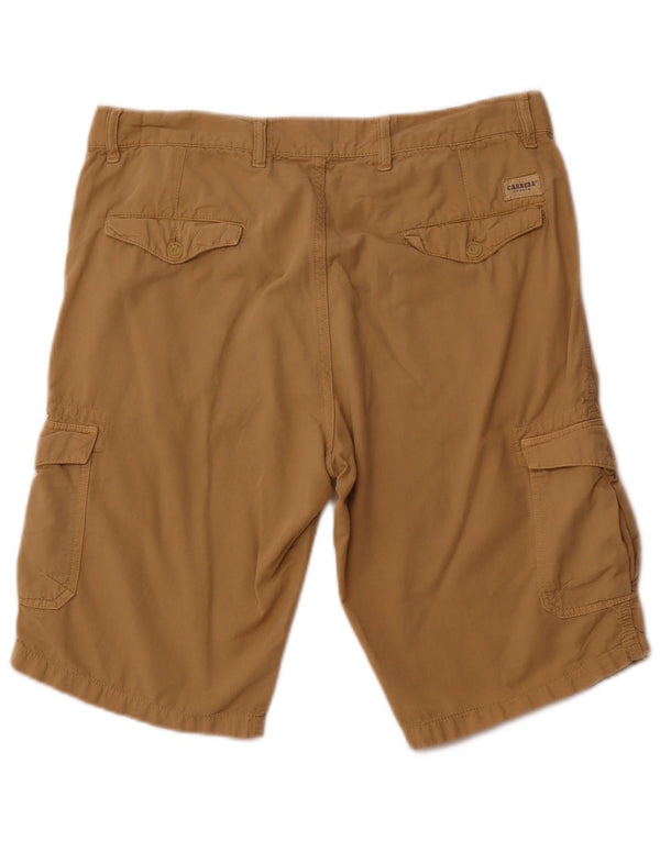 CARRERA Herre 618 Regular Cargo Shorts it 50 Large W34 Beige Bomuld