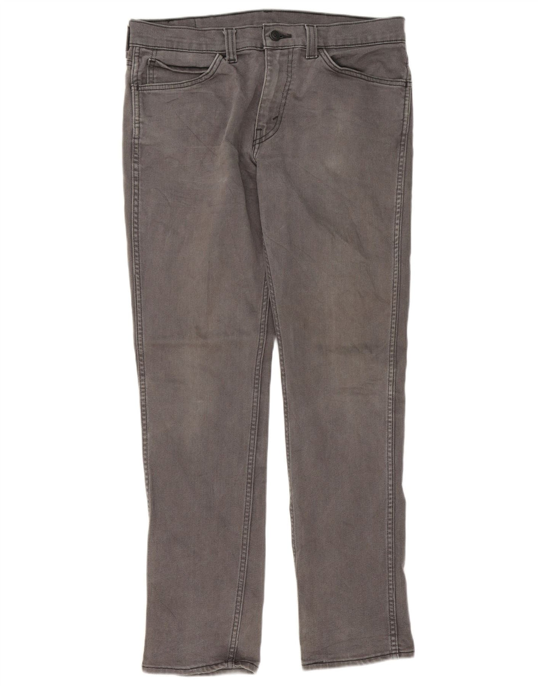 Levi's Herre 511 Slim Jeans W34 L32 Grå Bomuld
