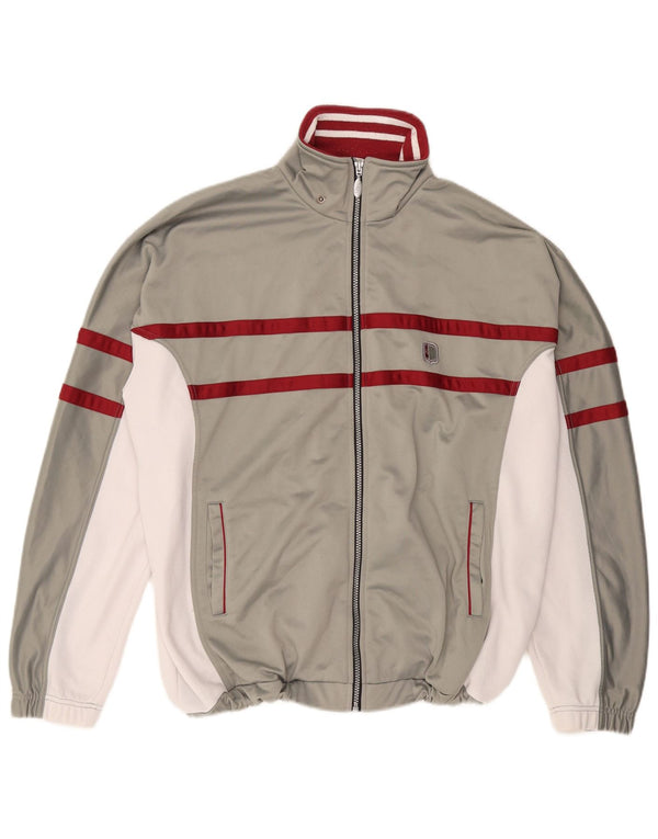 ASICS Træningsdragt til mænd Topjakke XL Grå Colourblock Polyester