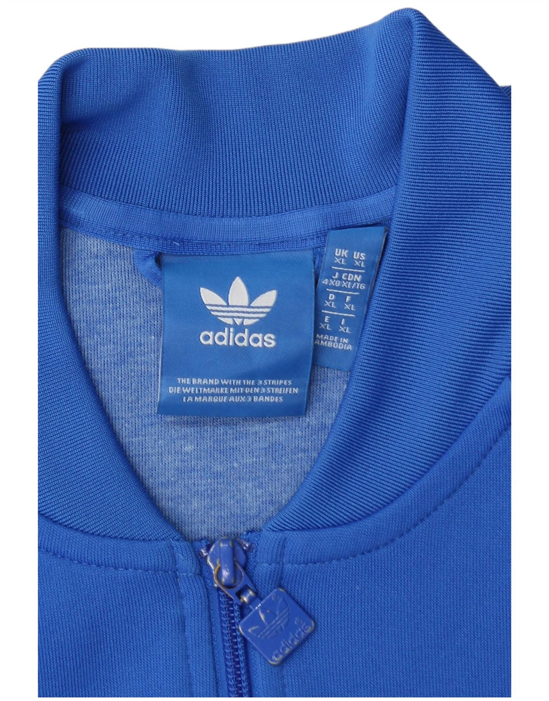 ADIDAS Træningsdragt til mænd Topjakke XL Blå Polyester