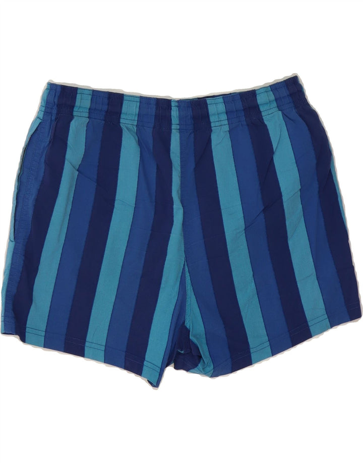 FILA Mens Swimming Shorts Medium  Blue Striped Vintage Fila and Second-Hand Fila from Messina Hembry 
