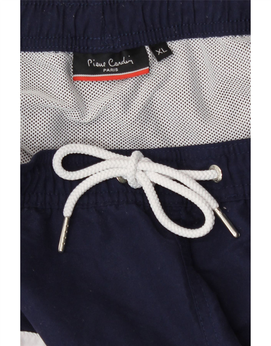 Pierre Cardin Badeshorts til mænd XL Rød Colourblock