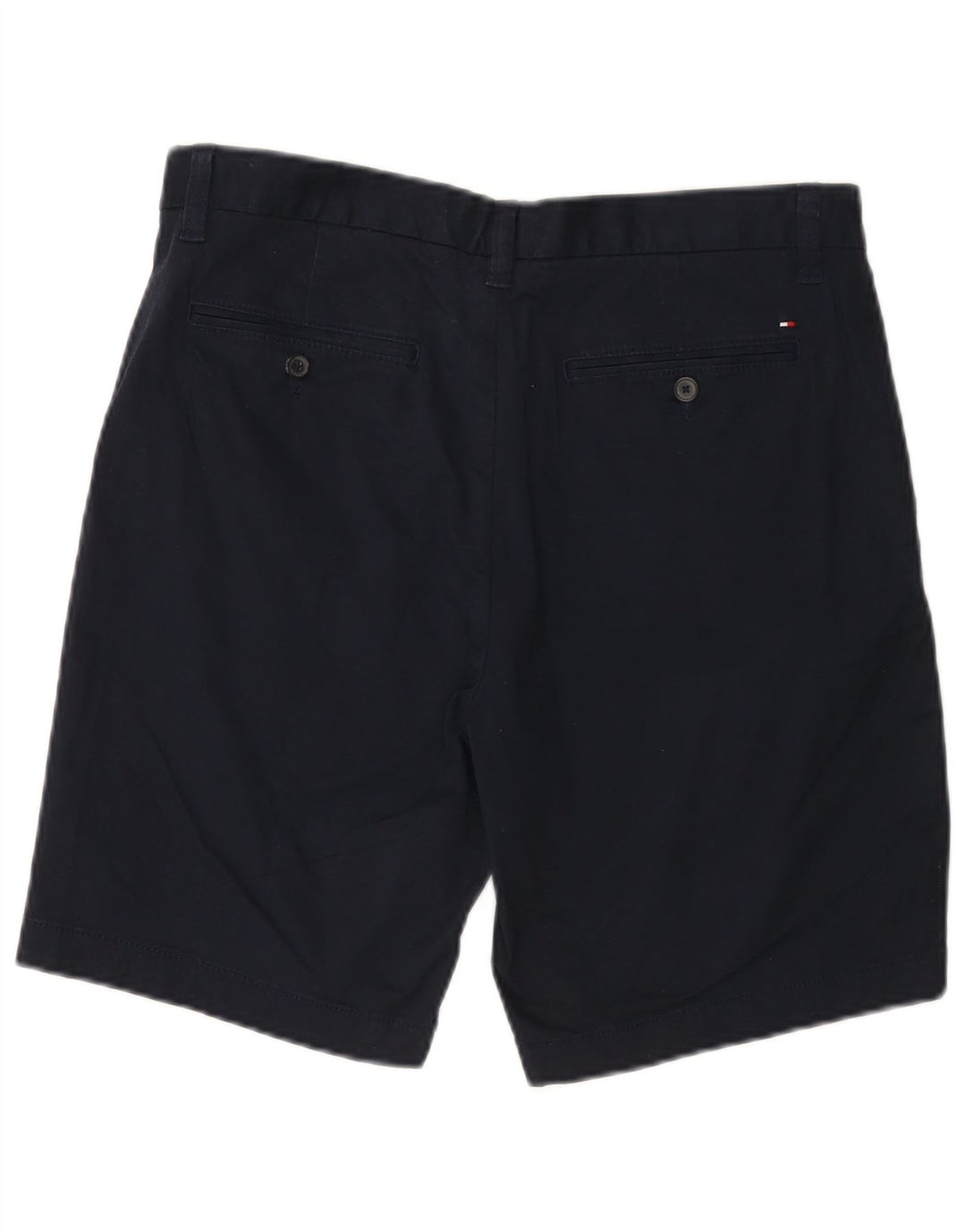 Tommy Hilfiger Herre Chino Shorts W33 Medium Marineblå Bomuld