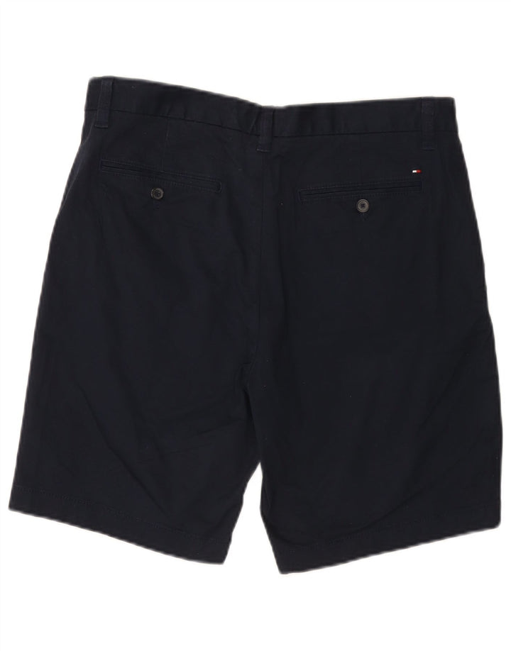 Tommy Hilfiger Herre Chino Shorts W33 Medium Marineblå Bomuld