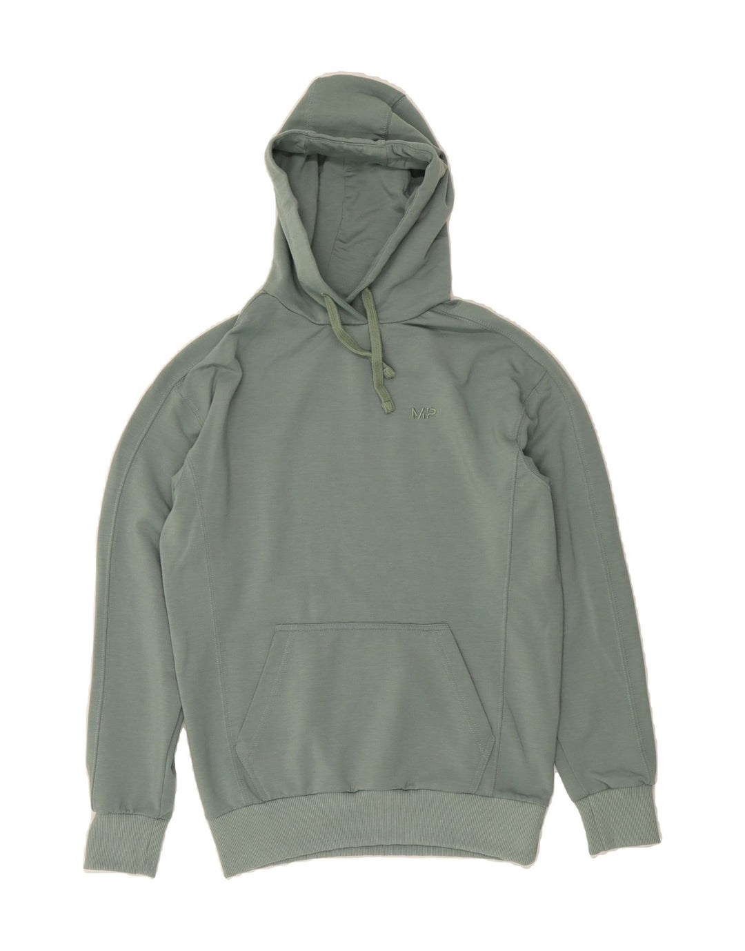 MP Mens Hoodie Jumper XS Green Polyester Vintage MP and Second-Hand MP from Messina Hembry 