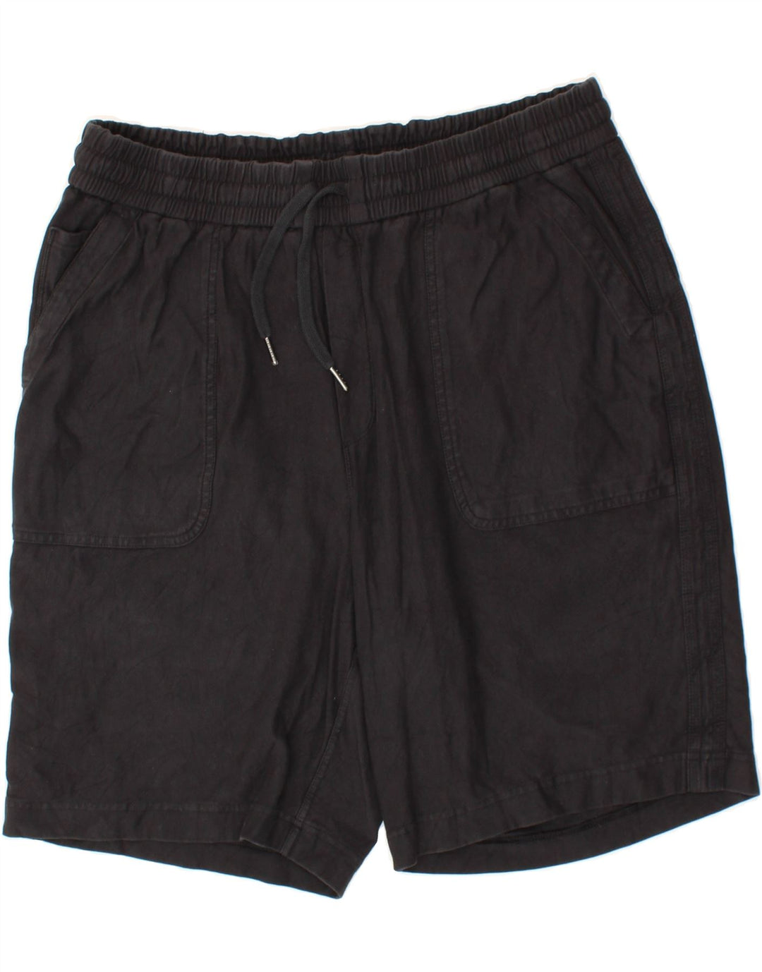 ATHLETA Mens Sport Shorts XL Black Cotton Vintage Athleta and Second-Hand Athleta from Messina Hembry 