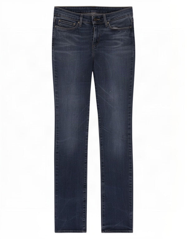 Levi's Dame Modern Rise Straight Jeans W27 L34 Blå Bomuld