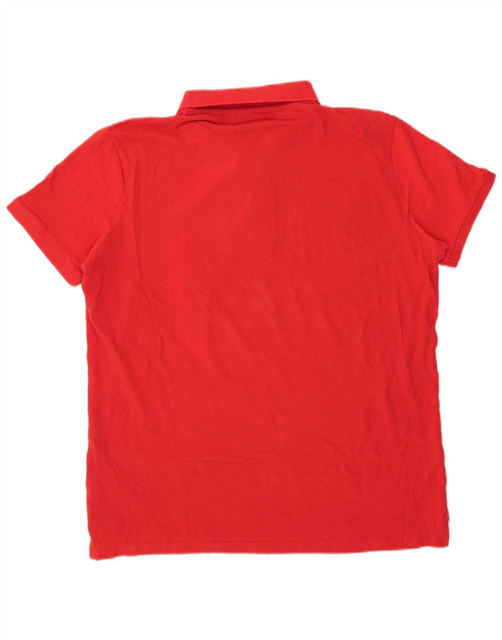 Diadora herre poloskjorte 2XL rød bomuld